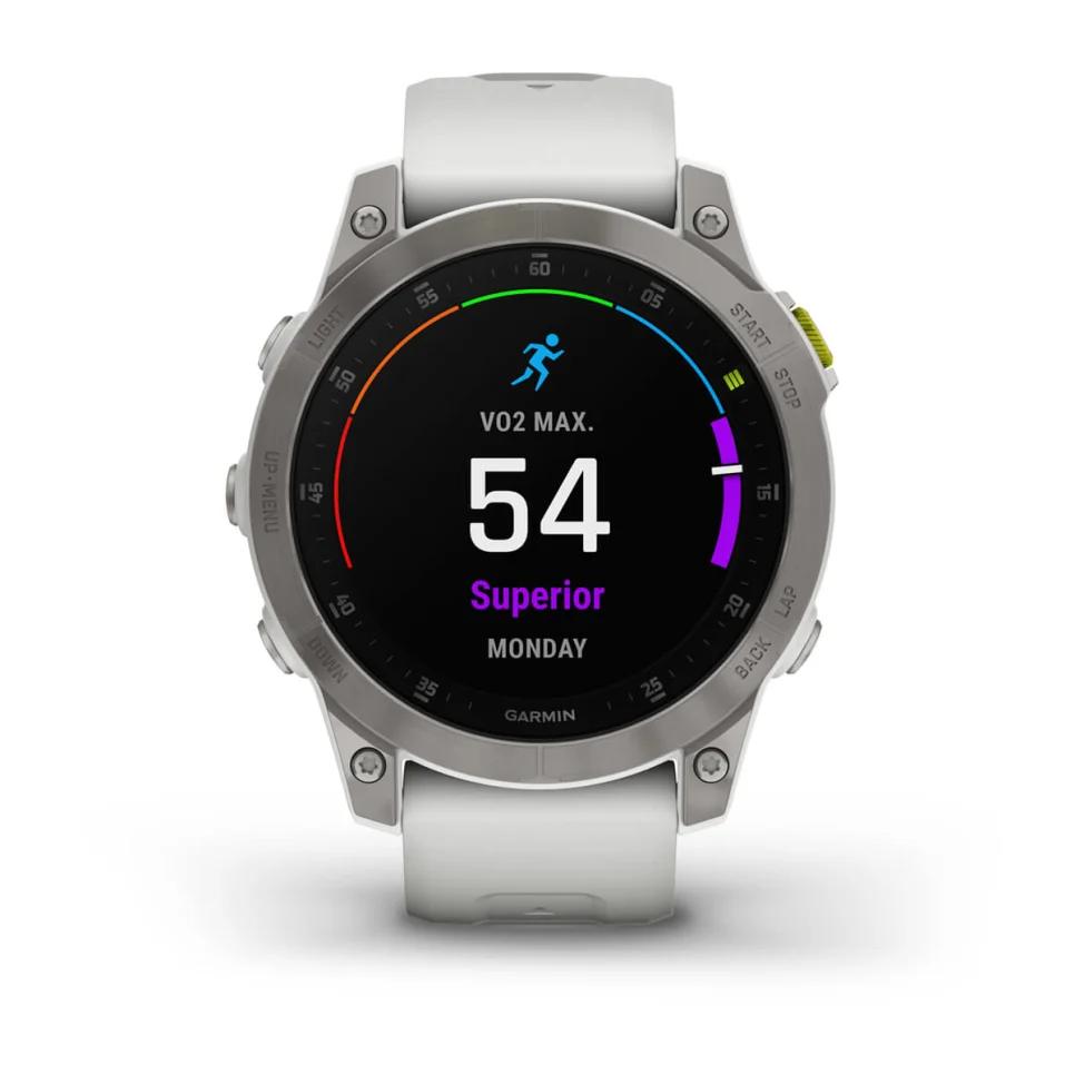 Đồng Hồ Garmin Epix (Gen 2)–Sapphire Edition Bạc 47 mm